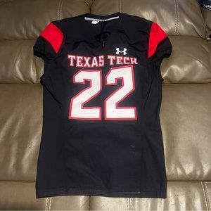 Texas Tech Red Raiders Team-Issued #22 Black Jersey L
